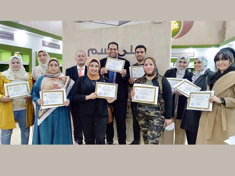 The Faculty of Education visits the book fair in its 54th session under the slogan “On the Name of Egypt” to consolidate the connection between culture, society, and the environment