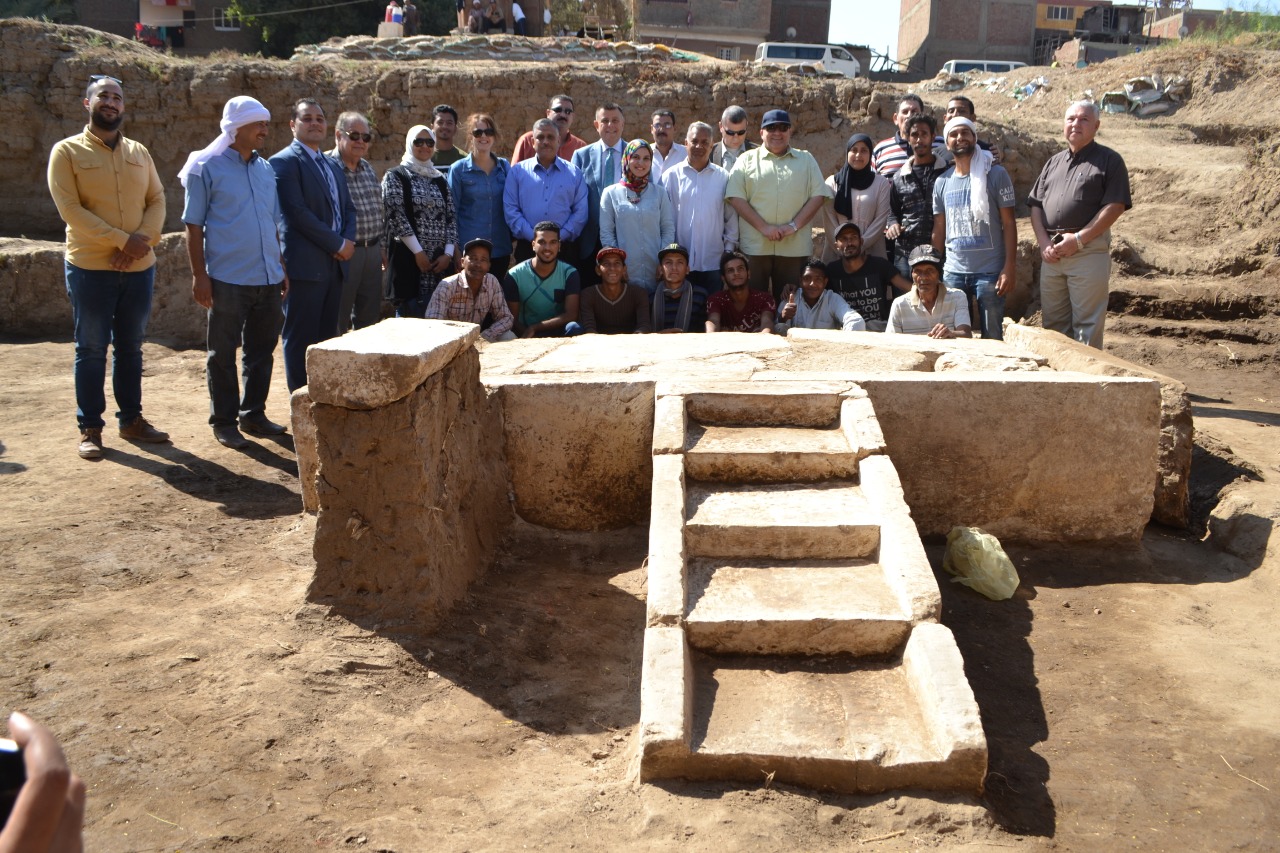 بعثة الجامعة الأثرية بمنطقة عرب الحصن تعلن اكتشافات جديدة