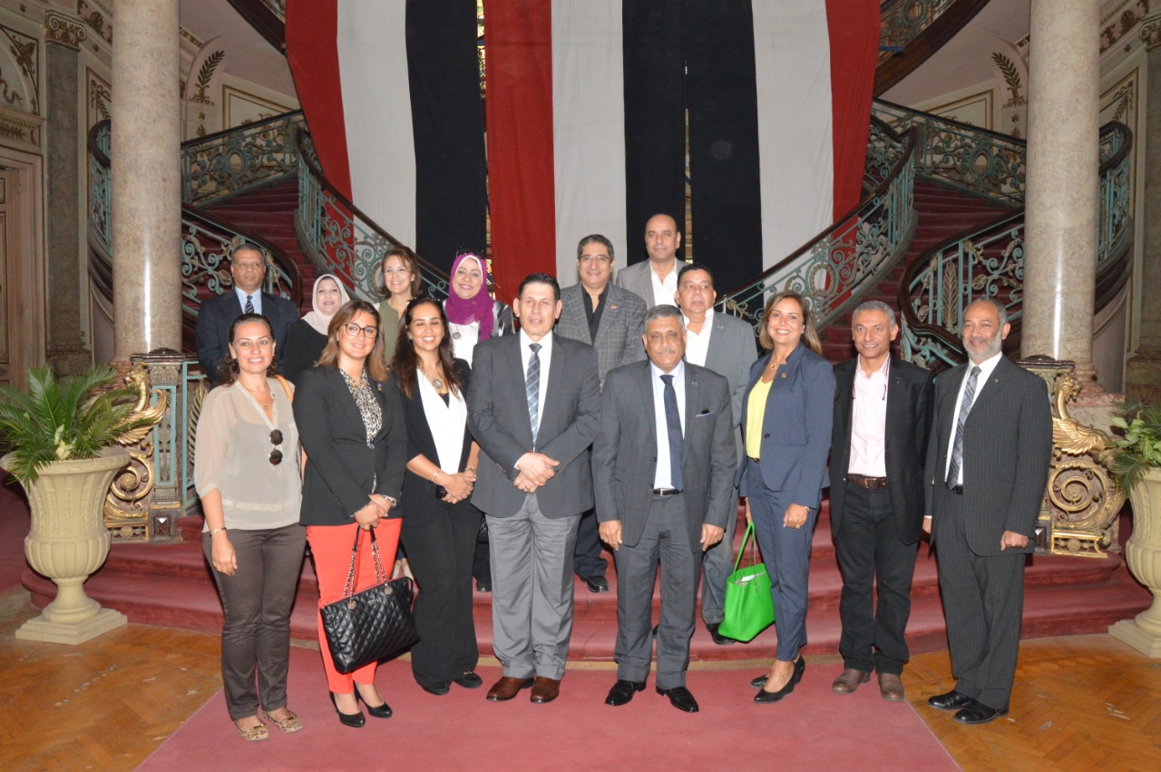 Renewing partnership and cooperation between Ain Shams University and Qasr El Nile Rotary