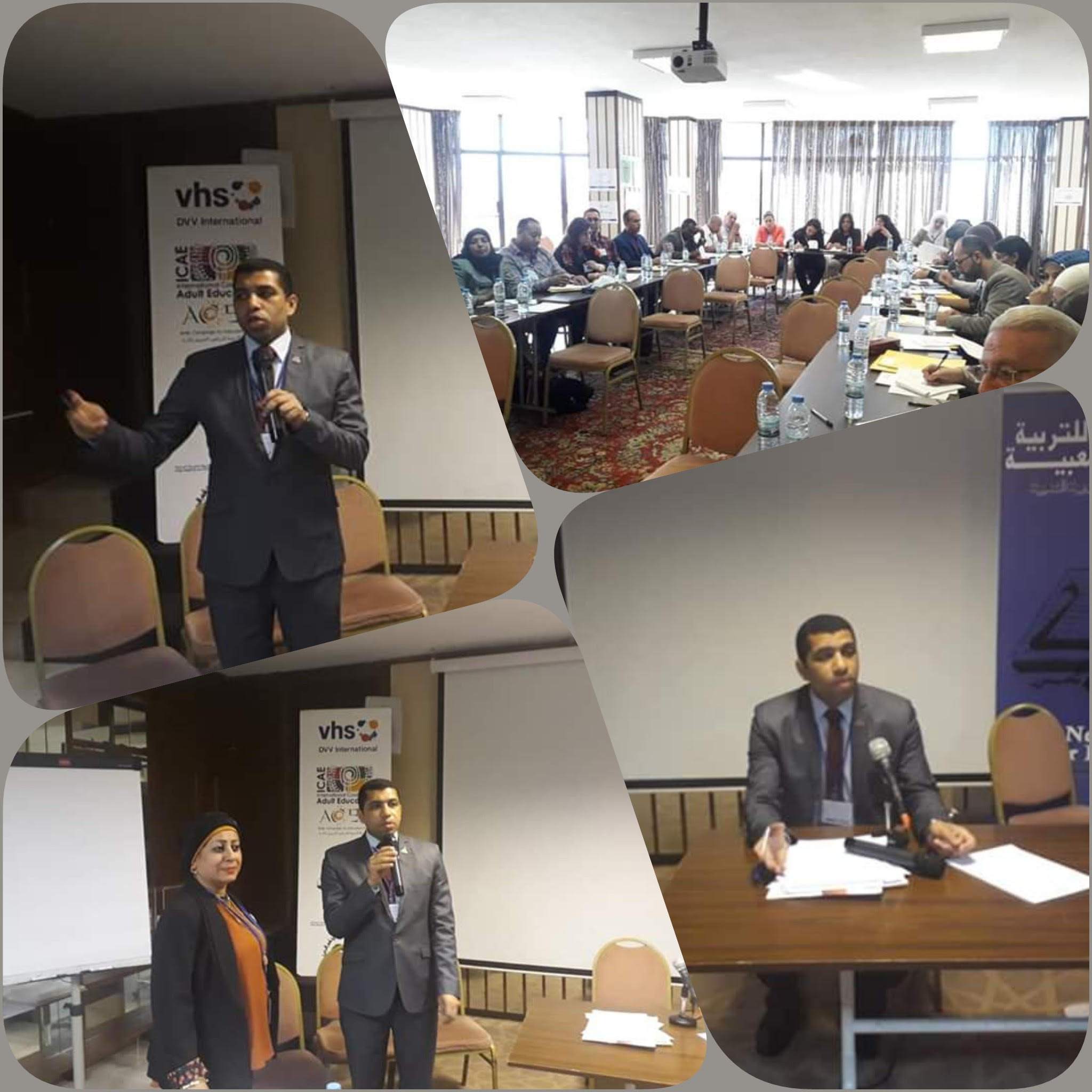 The Center of Adult Education participates in a workshop in Lebanon