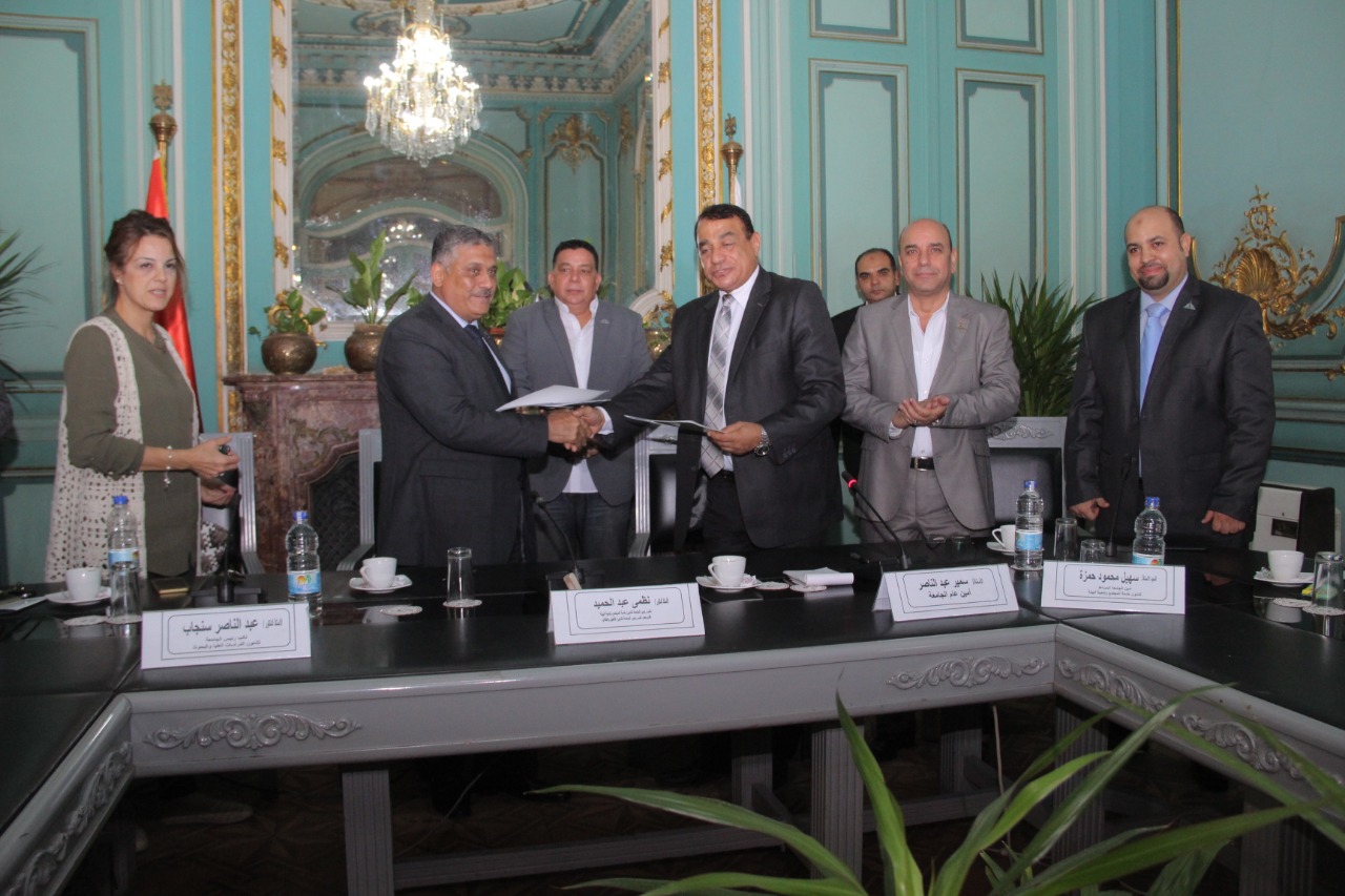 Cooperation Protocol between the University and Upper Egypt Transport and Tourism Company