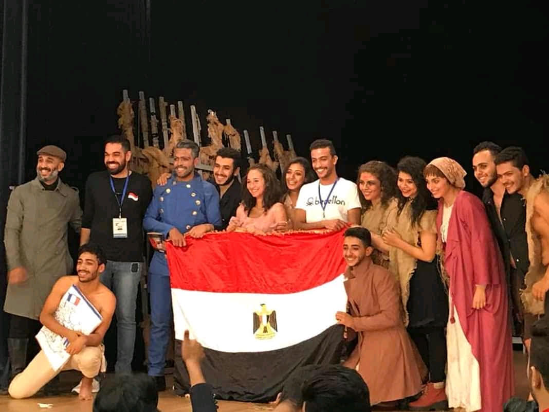 عين شمس تحصد 3 جوائز في مهرجان طنجة الدولي للمسرح الجامعي