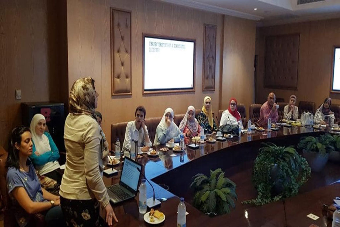 A workshop at Ain Shams Dental Education Development Unit