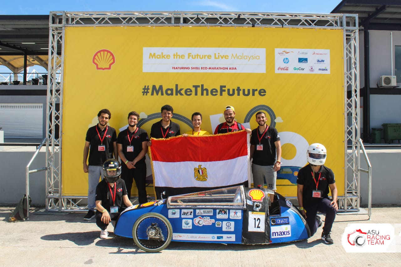Ain Shams Engineering Team participates in the Shell Eco Marathon competition in Malaysia