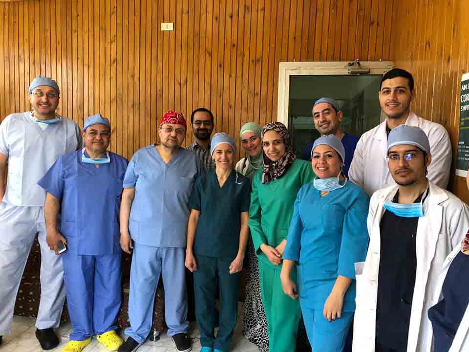 Cultivation of the first artificial cornea in Egypt at Ain Shams University