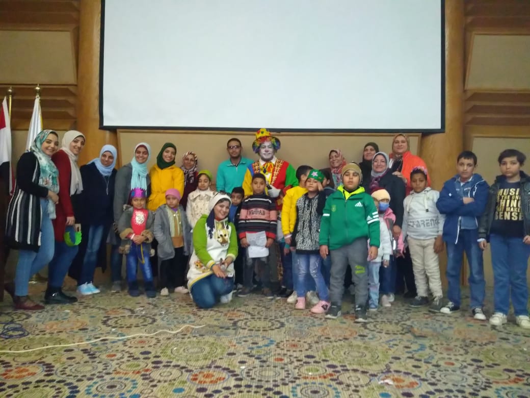 A recreational day for the children of Hospital 57357 with the participation of the Center for Special Needs at Faculty of Graduate studies for Childhood