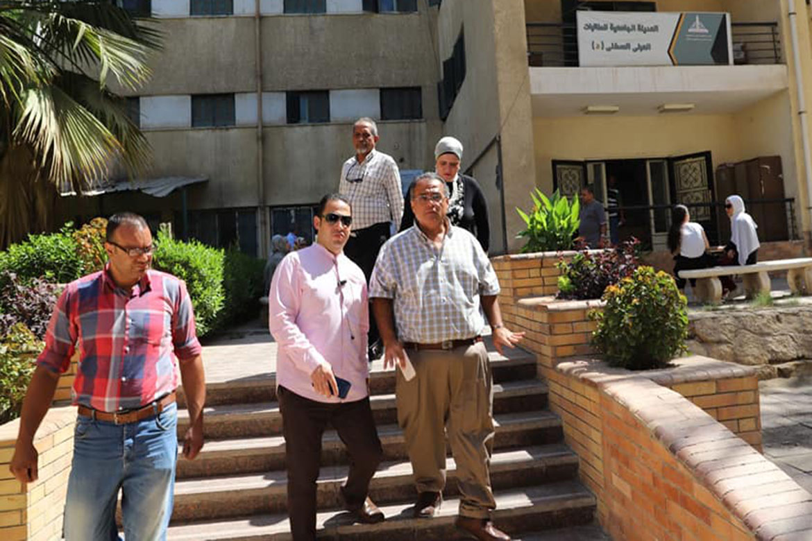 Vice President of Ain Shams University inspects University City of girls