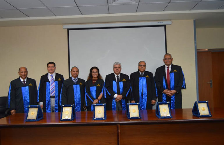 The Faculty of Engineering honors its visiting professors