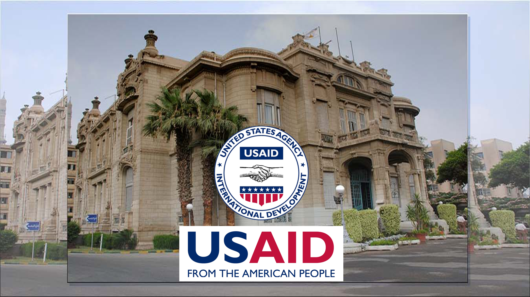 The University has three partnerships for excellence centers in cooperation with the US Agency for International Development and American and Egyptian universities