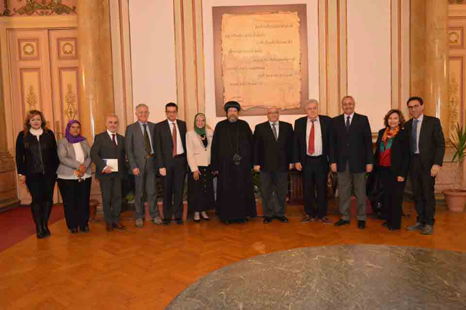 A delegation from the University of Catania visits Ain Shams University