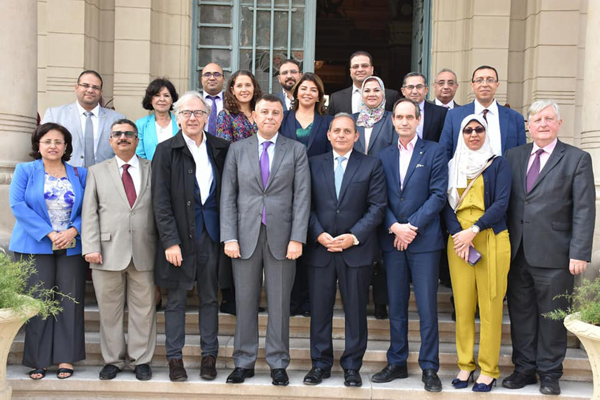 Signing of the first twinning of its kind in the field of surgery and treatment of congenital heart defects between Ain Shams University and Royal Brompton Hospital