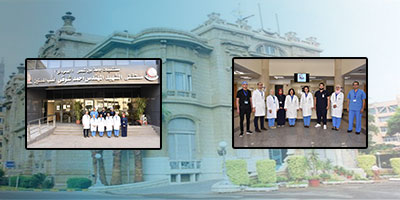 Ain Shams University hospital doctors appeal to the Egyptians to stay at their homes