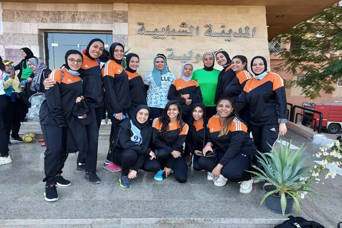 Ain Shams University students continue to excel in the University Girls Olympiad in Luxor