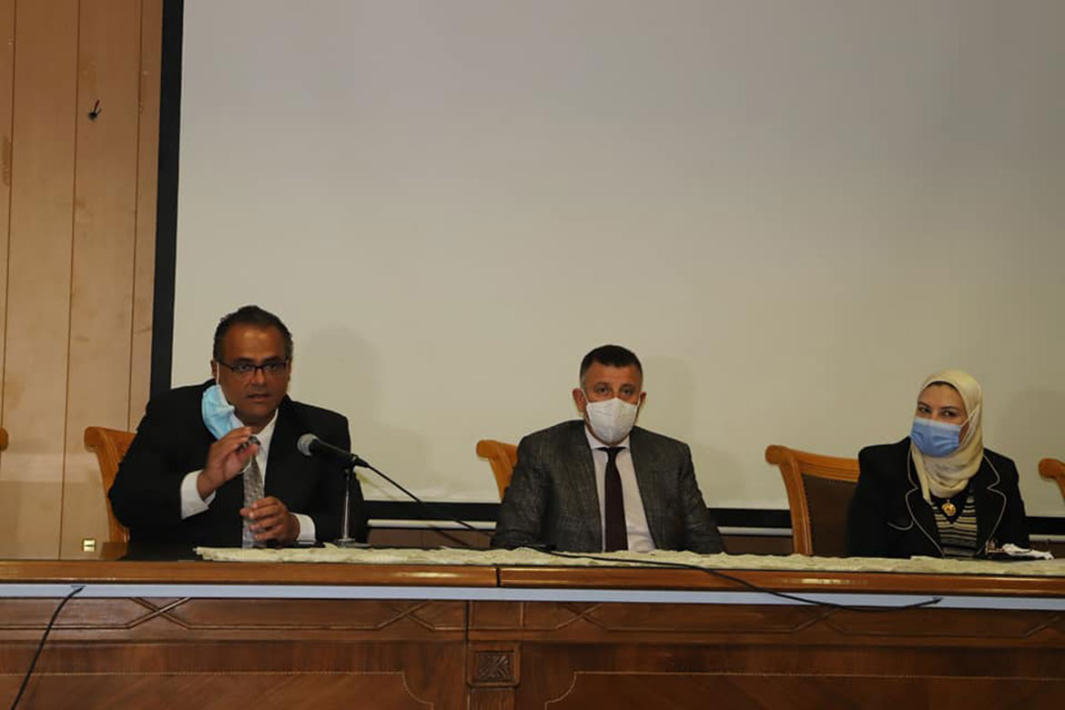 The President of Ain Shams University inaugurates the activities of the celebration of the International Day of the Arabic Language