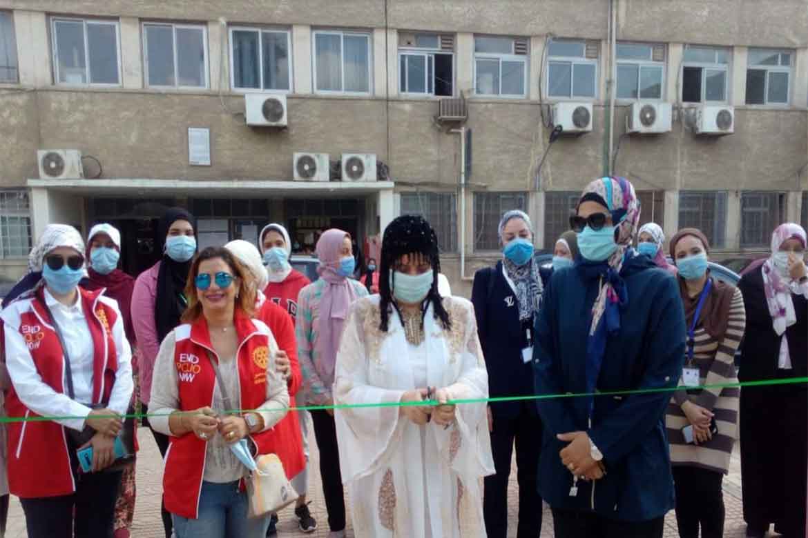 افتتاح المعرض الخيري الثاني بكلية البنات جامعة عين شمس