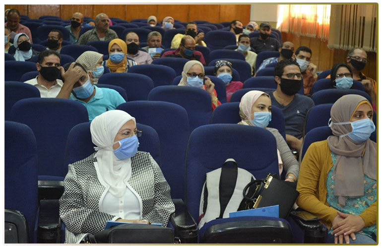 The Faculty of Computers and Information organizes an awareness seminar against Coronavirus