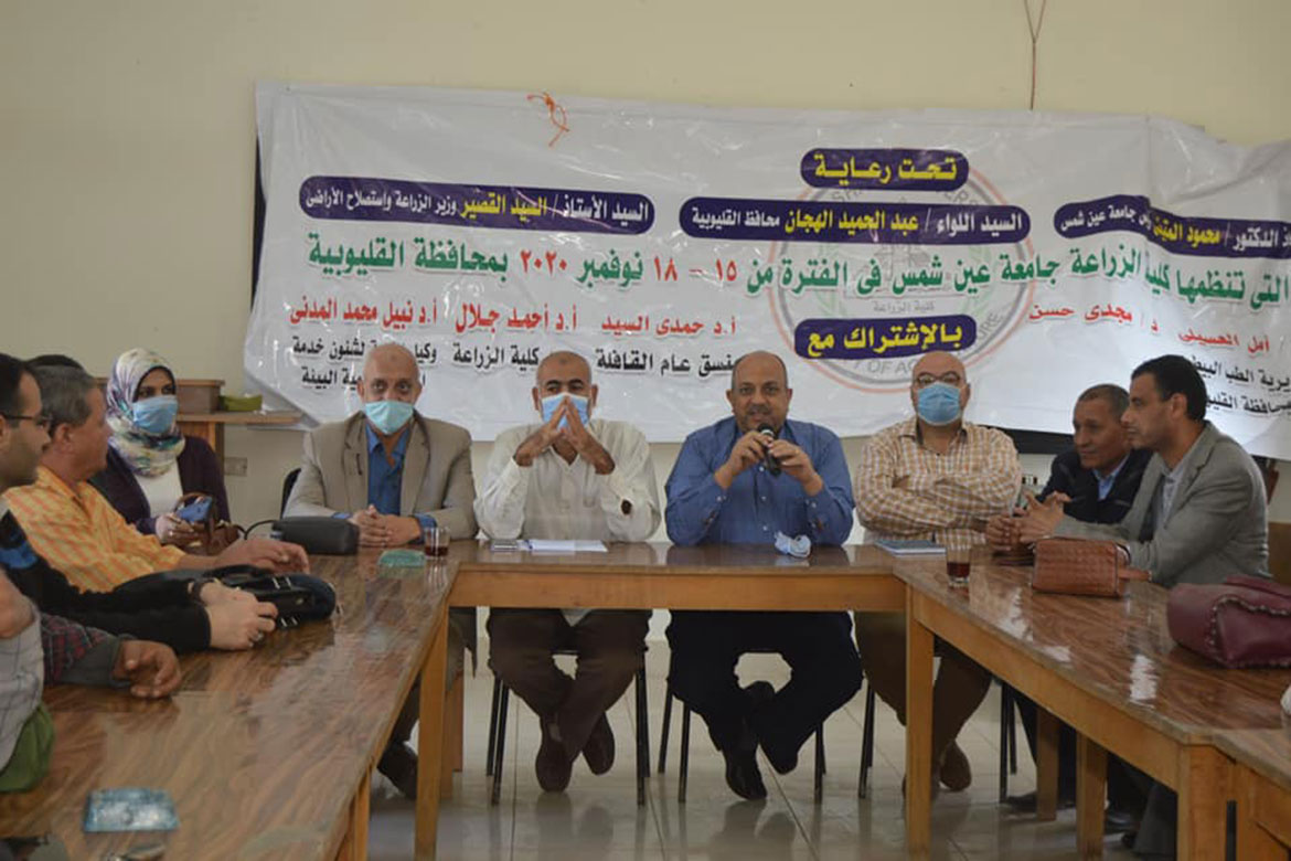 The conclusion of the activities of the first guiding convoy of the Faculty of Agriculture in the village of Safaniya and Al-Hessa in Tookh