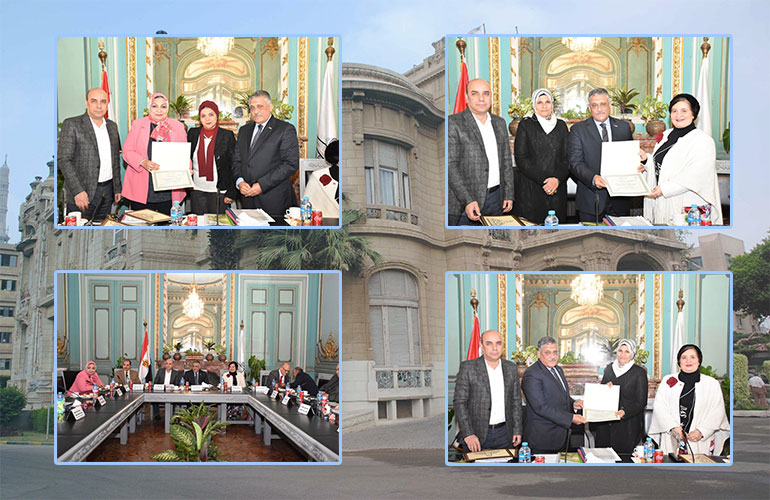 Ain Shams University honors the best Faculty and Center