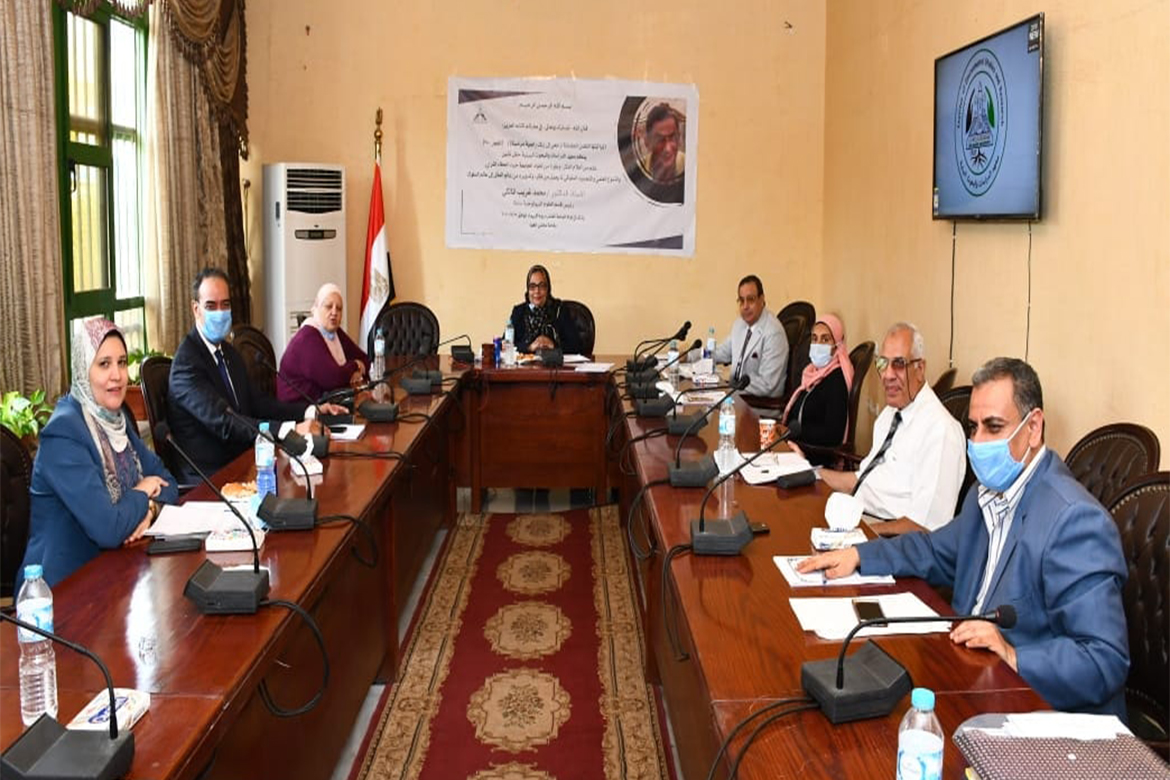 Discussing the development of new educational programs in the first council of the Institute of Environmental Studies and Research at Ain Shams University