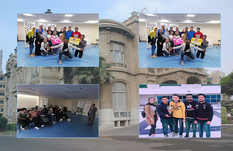 Ain Shams University students reap several advanced centers at the Third Forum of Egyptian Universities