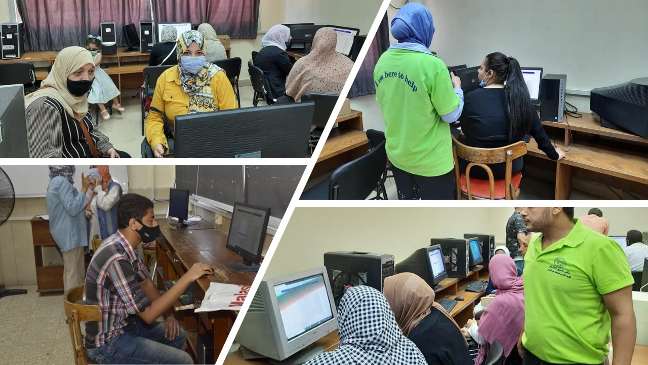 3019 students flocked to the electronic coordination laboratories during the first three days of the second phase coordination