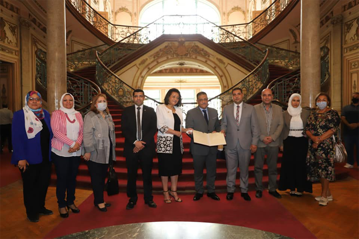 A cooperation protocol between Ain Shams University, the General Authority for Adult Education and Farouk El-Baz Foundation