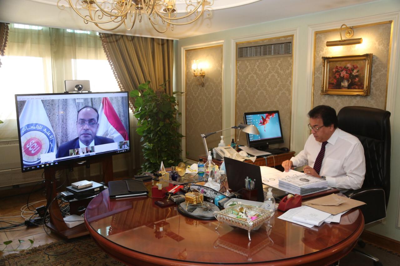 The Minister of Higher Education: Approving the time map for the new academic year and applying the hybrid education system