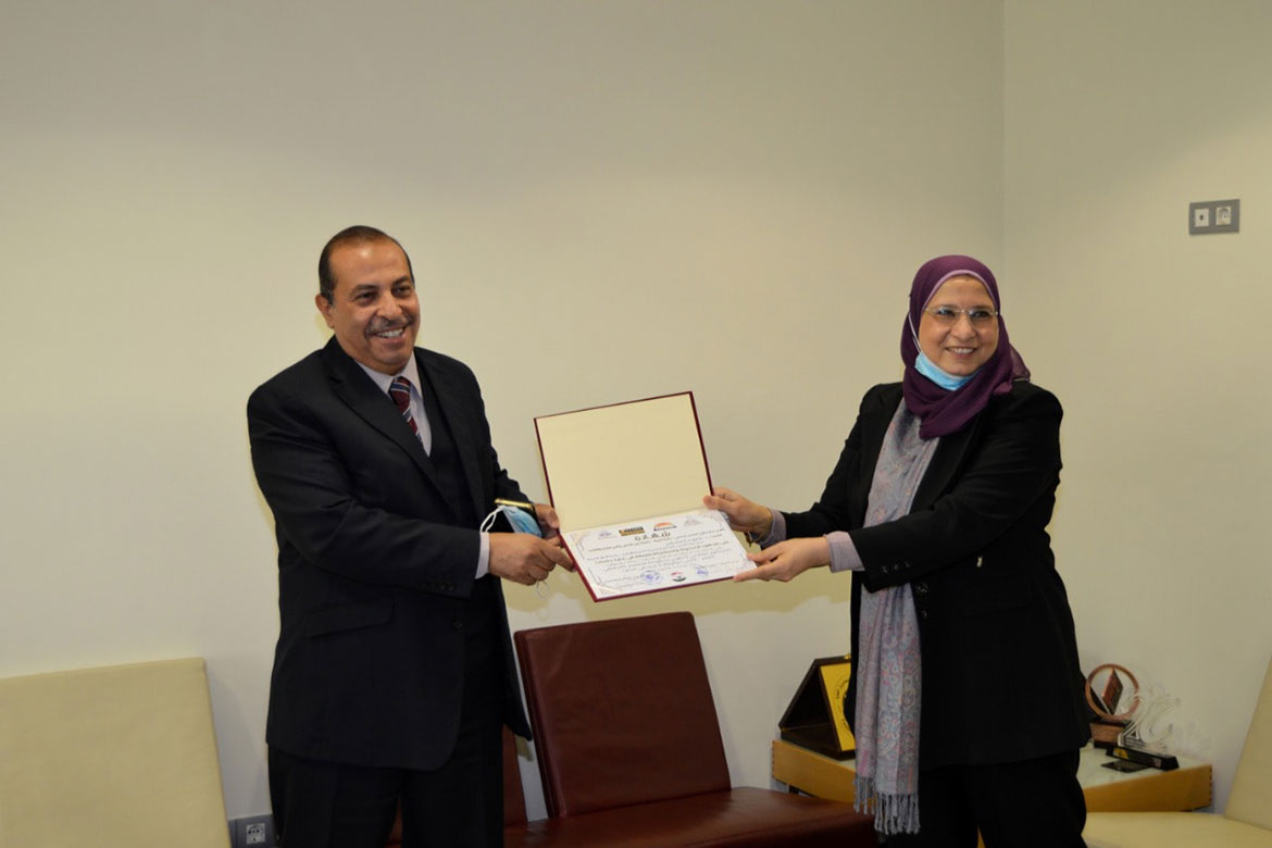 Activating the cooperation agreement between the Faculty of Education and the League of Arab States