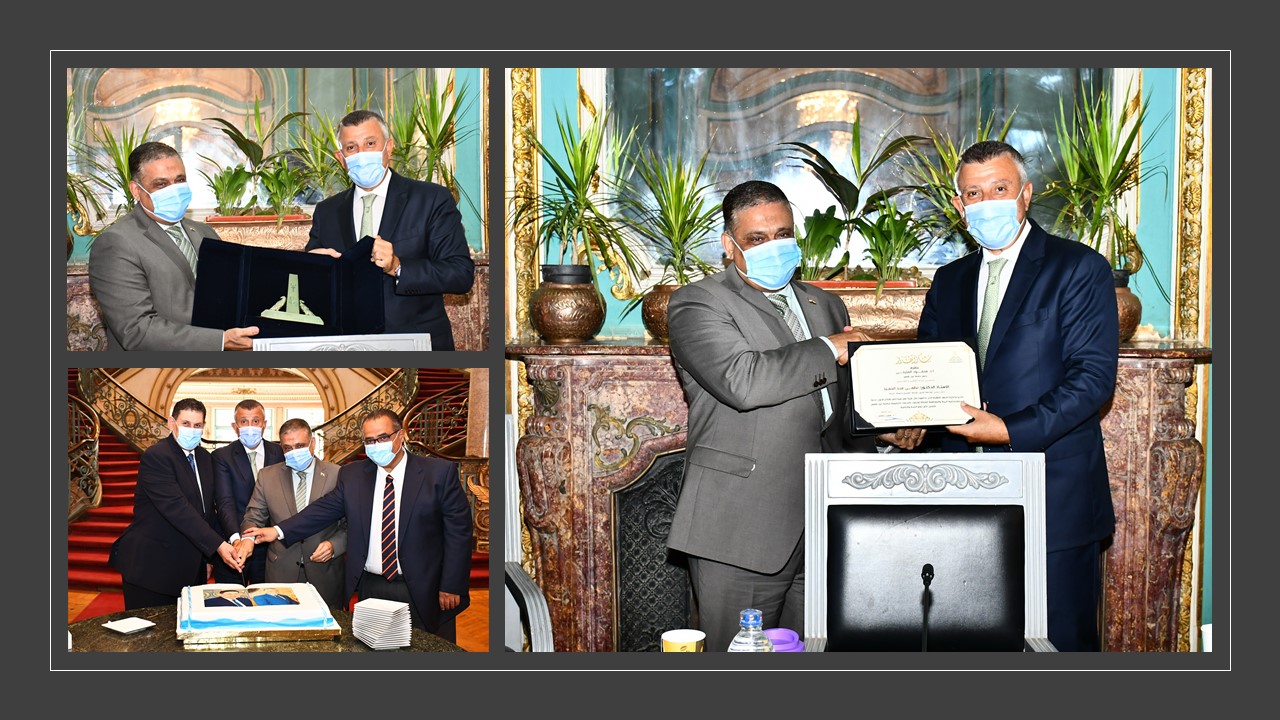 Honoring the Vice President of Ain Shams University for Community Service and Environmental Development in the University Council