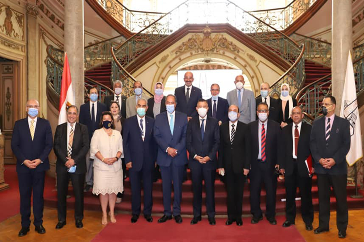Cooperation protocol between Ain Shams University, the Egyptian Businessmen Association and the Industrial Development Bank
