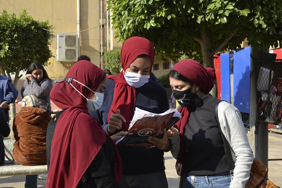 أسرة من أجل مصر المركزية بجامعة عين شمس تستقبل الطلاب الجدد