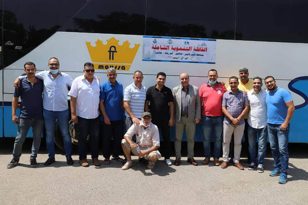 comprehensive development convoy for the cities of Shalateen, Halayeb and Abu Ramad in the Red Sea Governorate