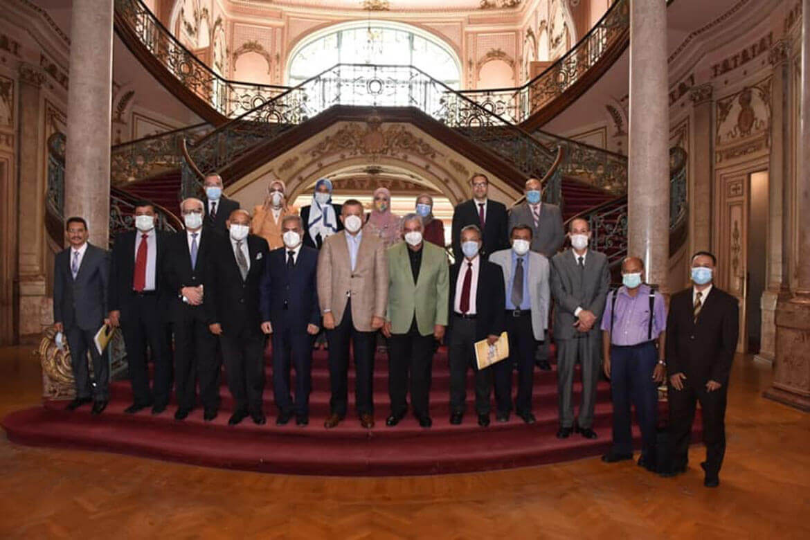 The first meeting of the Council of the Faculty of Archeology, Ain Shams University