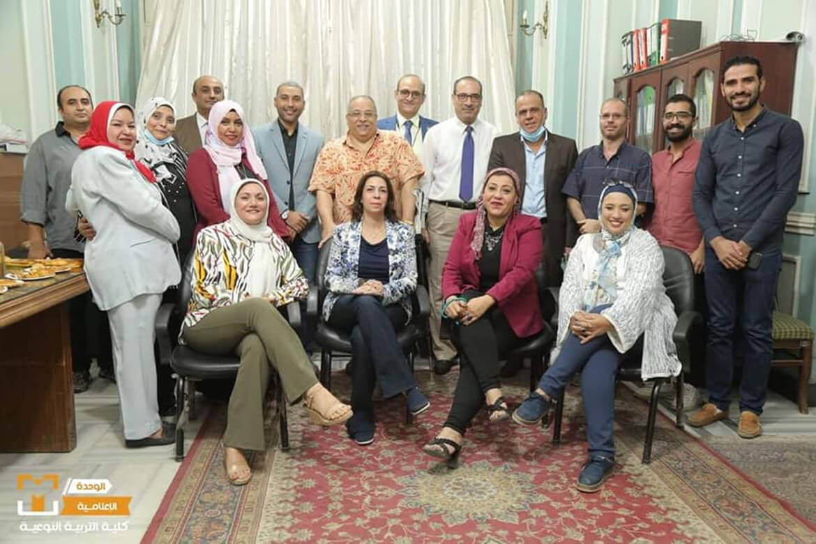 The Faculty of Specific Education celebrates the faculty magazine's obtaining a score of (7) in the classification of the Supreme Council of Universities