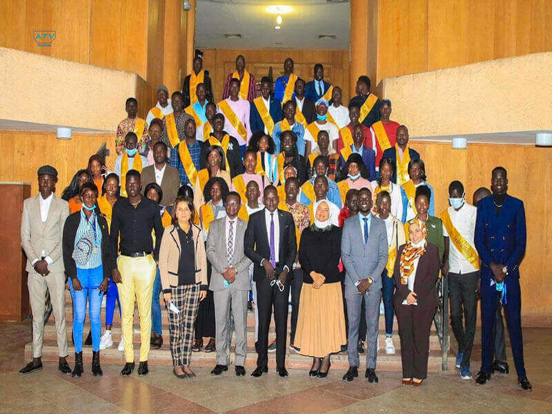 Reception ceremony for students of the Republic of South Sudan at Ain Shams University