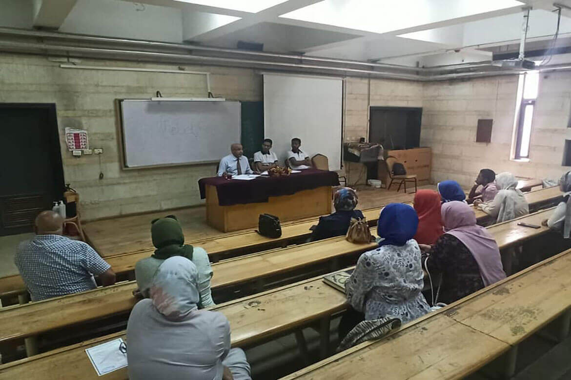 The conclusion of the Quran competition at the Faculty of Pharmacy, Ain Shams University