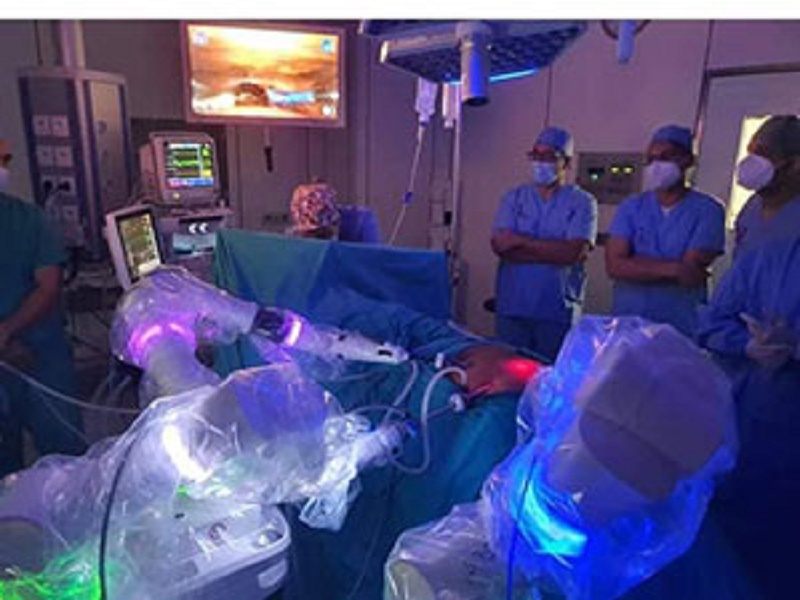 The success of the first robotic cholecystectomy in Egypt at Ain Shams Specialized Hospital