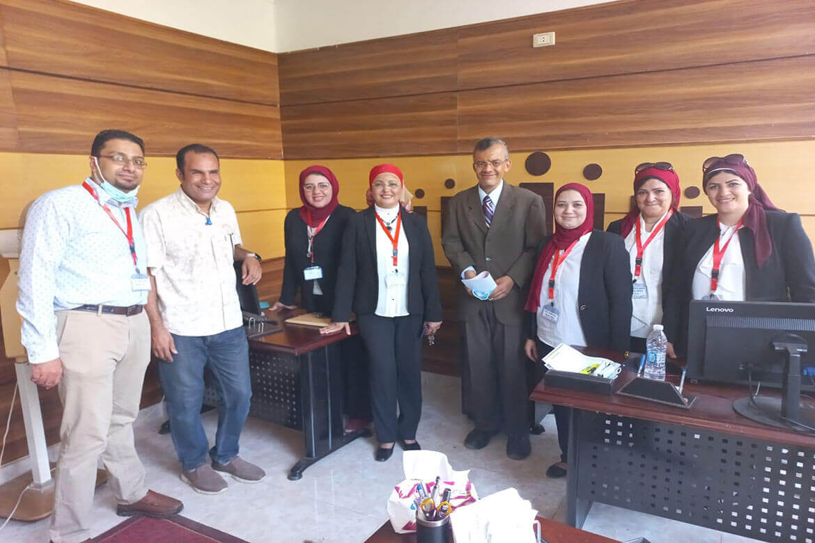 Opening of the Admission and Registration Unit in the Faculty of Education, Ain Shams University