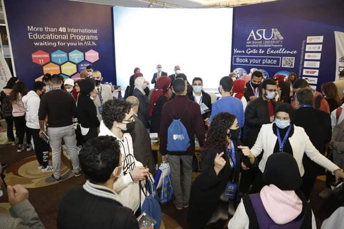 Unrivaled success of Ain Shams University pavilion in the eighth edition of the Higher Education Exhibition
