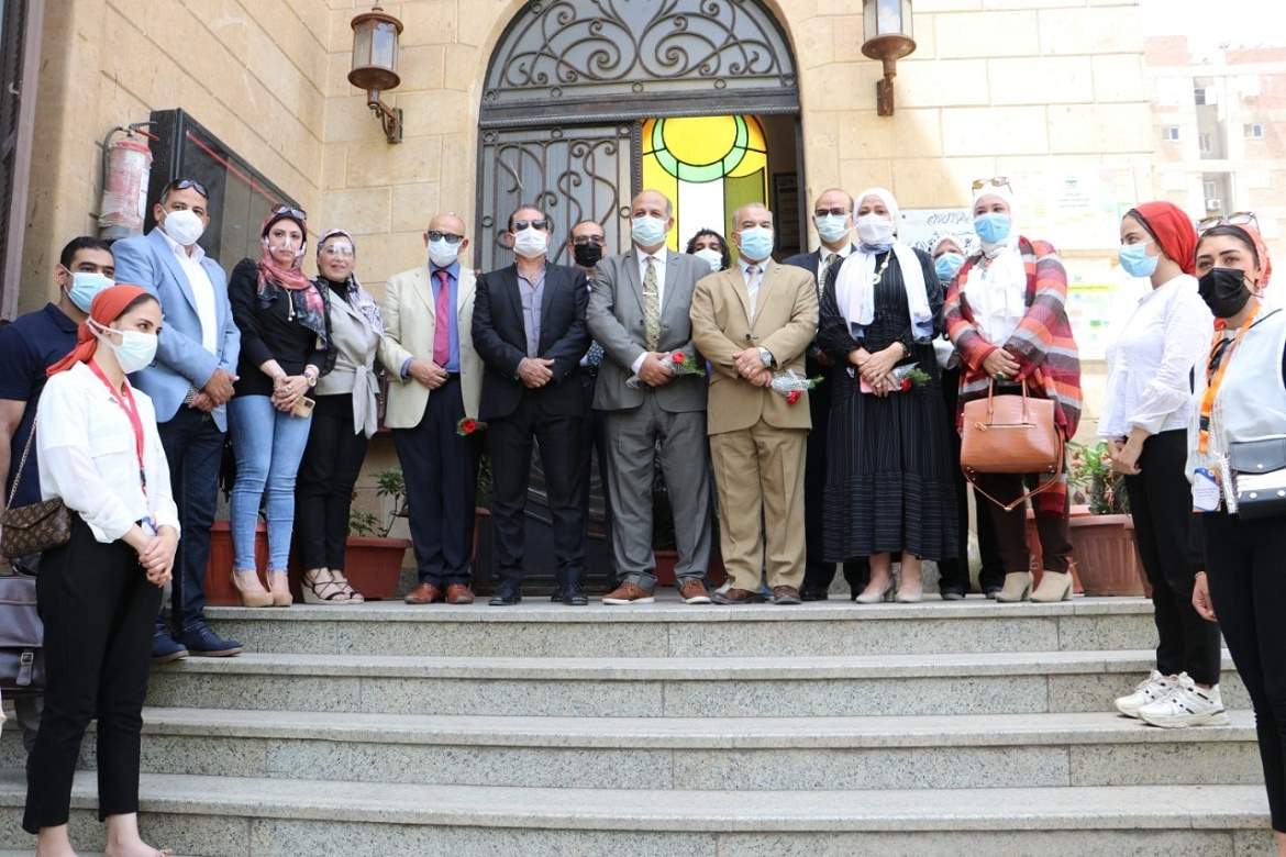 For the second day, the Quality Assurance and Accreditation Authority in a field visit to the Faculty of Specific Education
