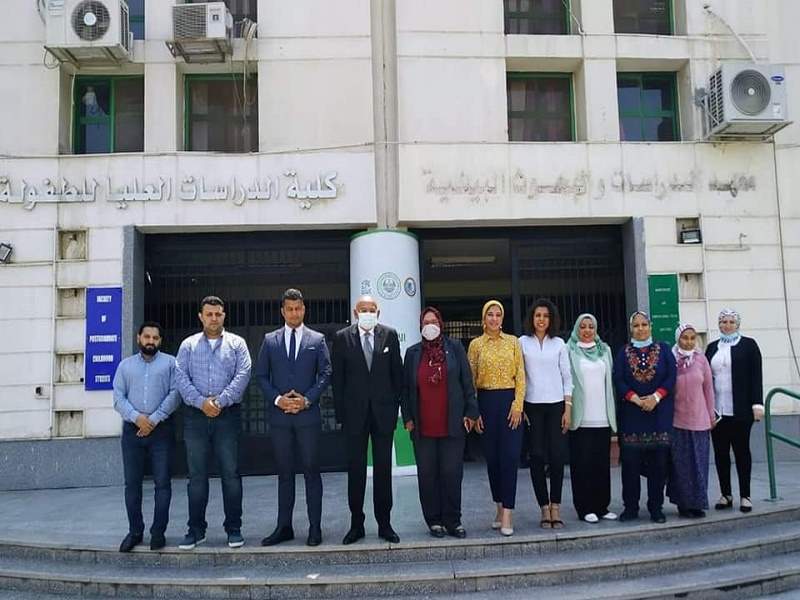 MOU between the Faculty of Graduate Studies and Environmental Research and the Egyptian Youth Council for Development