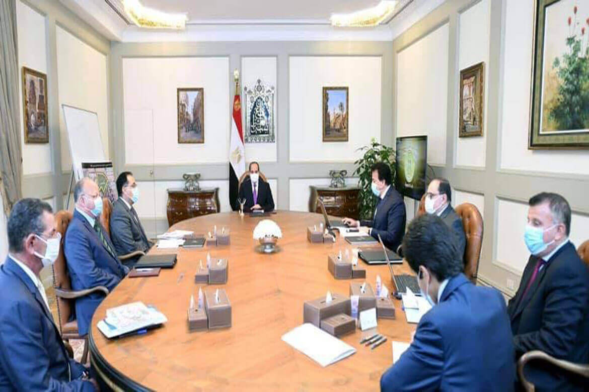 الرئيس عبد الفتاح السيسي يوجه بتطوير منطقة مستشفيات جامعة عين شمس