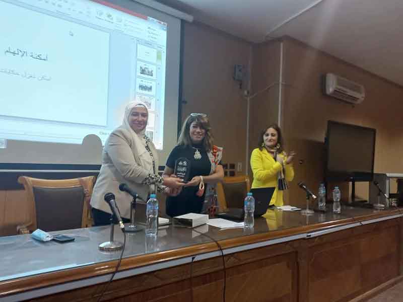 In the Faculty of Al-Alsun at Ain Shams University, Novelist Mai Khaled talks about the inspiring places