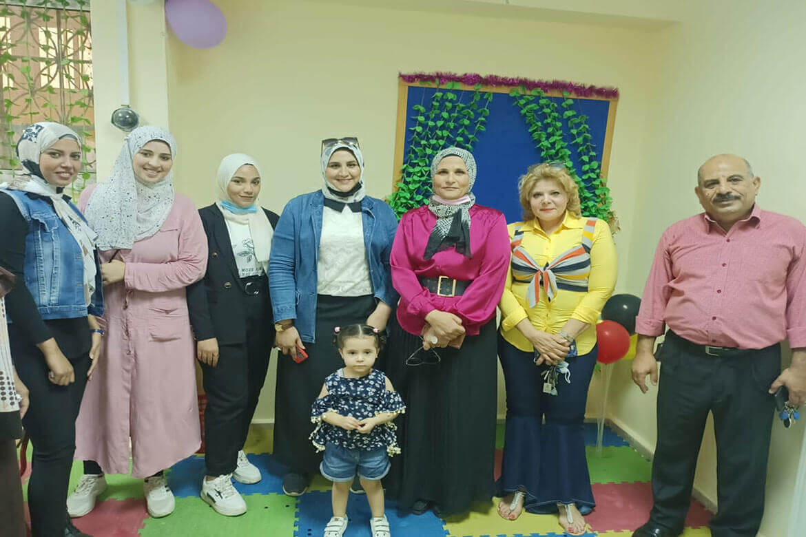 Re-opening of the Kindergarten in the Faculty of Girls at nominal prices under the supervision of the Child Education Department at the Faculty