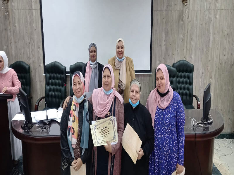 Awarding officials in the Faculty of Nursing at Ain Shams University