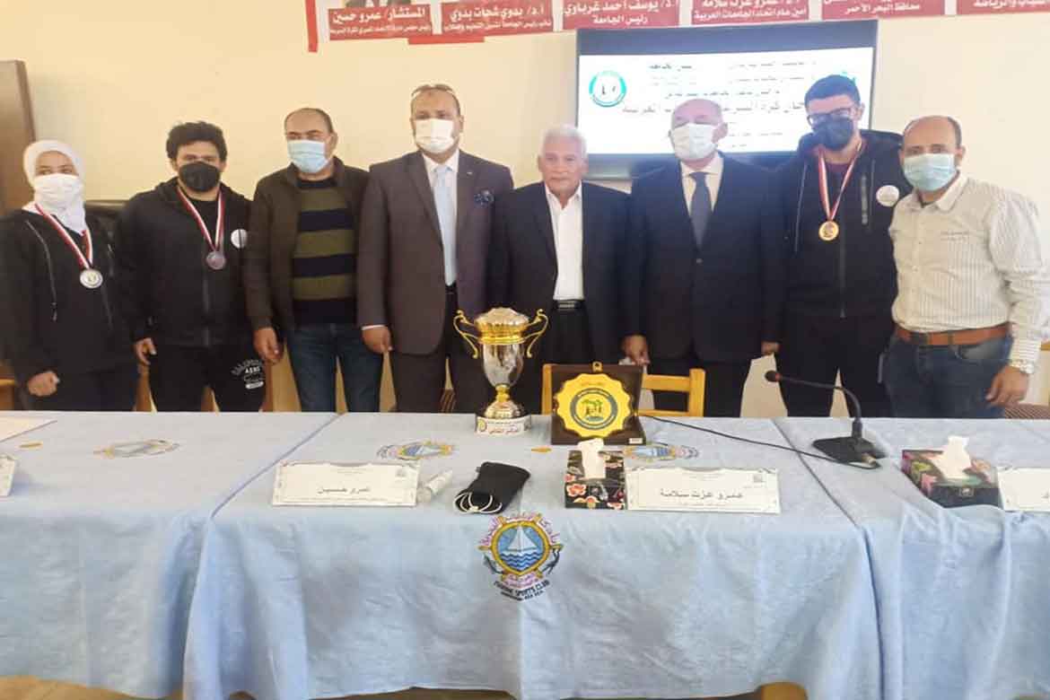 جامعة عين شمس تحصد المركز الثاني في البطولة العربية الثالثة عشر لكرة السرعة