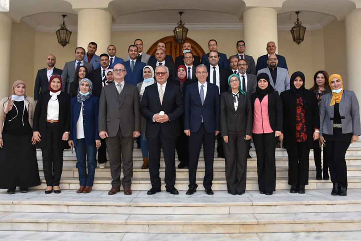 افتتاح مشروع تدريب وتأهيل الكوادر الإدارية بجامعة عين شمس