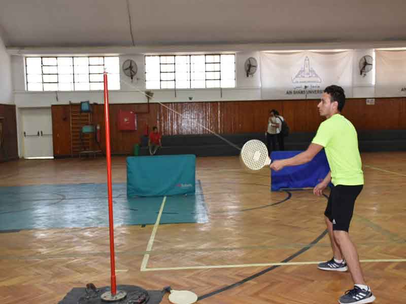 The launch of the sports league for the faculties of Ain Shams University