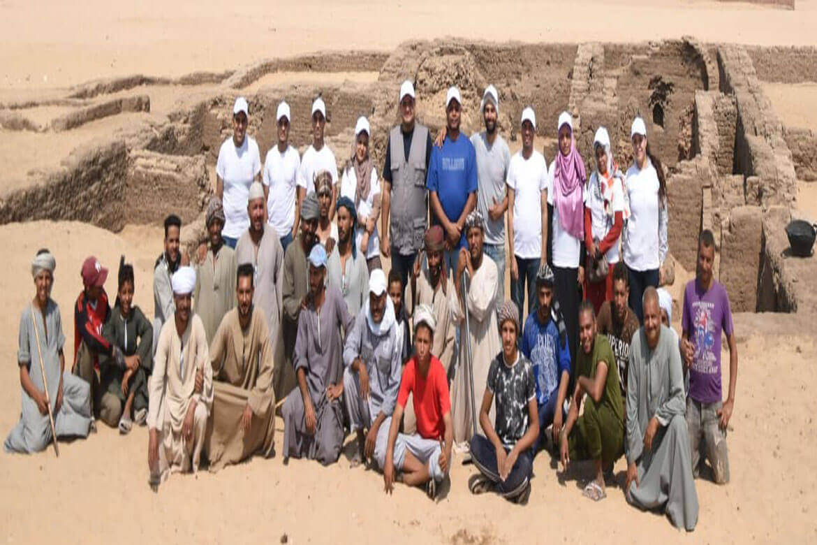 The start of the second season of the excavations of the castle of Sheikh Al Arab Hammam