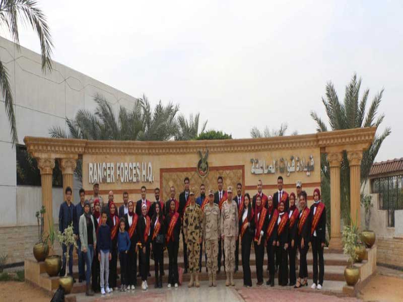 Ain Shams University in the Thunderbolt units, the lair of heroes and men of difficult missions